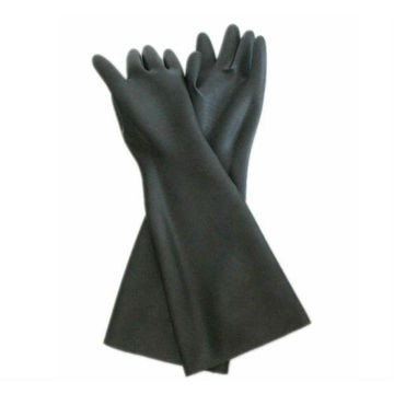 Guante Negro T300-9 Industrial Par Vitex Corto