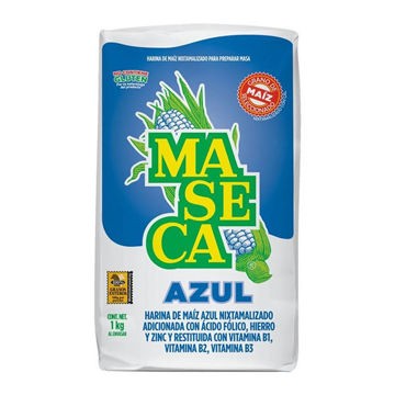 Harina de Maiz AZUL Maseca 10 de 1 Kg