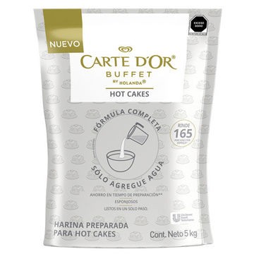 Harina Hot Cakes Carte dOr Bulto 5 Kg (Formula completa)
