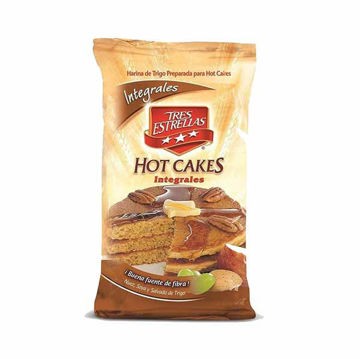 Harina Hot Cakes INTEGRAL Tres Estrellas de 800g