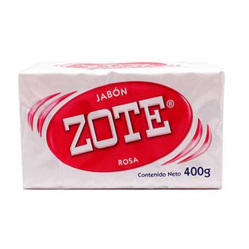 Jabon Zote Rosa Grande 400 Gr.