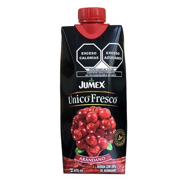 Jugo de Arandano UNICOFRESCO 12/475 ml Tetrapack  (IEPS INC)