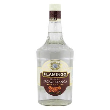 Licor de Crema de Cacao Blanco 1 Lt. Flamingo