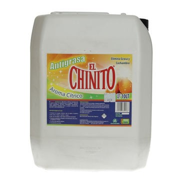 Limpiador Antigrasa  El Chinito 10 Lt. Garrafa