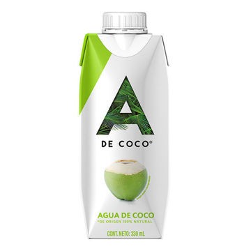 Agua de Coco A de Coco 12 de 330 mL