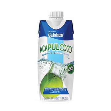 Agua de coco Acapulcoco 18/330 mL