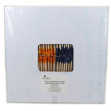 Palillo Decorado Largo 1000 Piezas