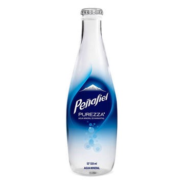 Agua Peñafiel Purezza 12 botellas Vidrio 325 ml