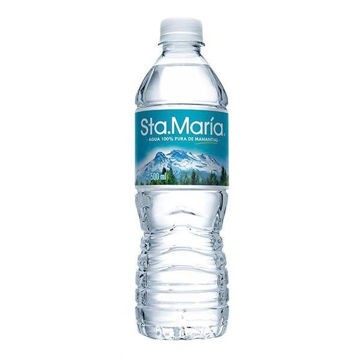 Agua Sta. Maria 24 de 500 ml 100% Manantial