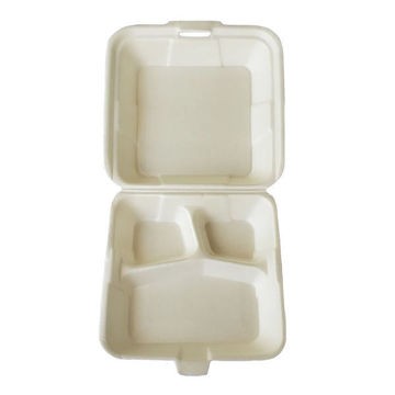 Contenedor 8x8 con division Biodegradable Reyma con 200pz