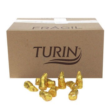 Conejo de Chocolate Turin 2 Kg (Aprox 98 pz) IEPS INC