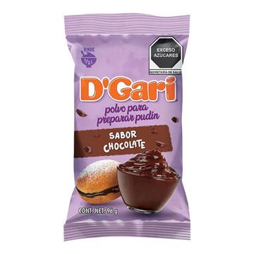 Pudin Chocolate DGari 96 g.