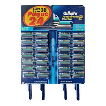 Rastrillo Gillette 24 Rastrillos Prestobarba 2 Hojas