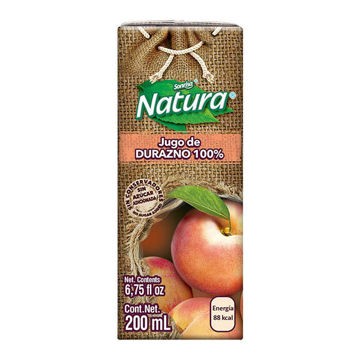 REMATE Jugo 100% Durazno Natura Minibrick 40 de 200 mL  (IEPS INC)