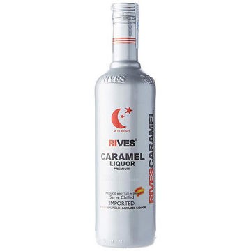 REMATE Vodka caramelo Rives Botella de 700 mL
