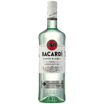 Ron Blanco Botella Bacardi 750 mL