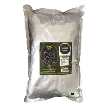 Aceituna Negra DESHUESADA Loreto 1.7 kg Bolsa Aluminio