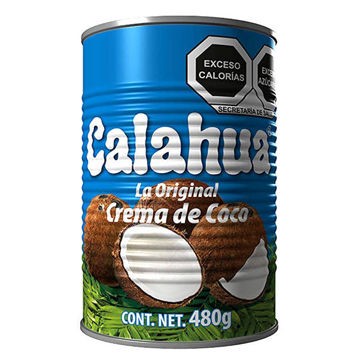 Crema de coco Calahua Lata de 480 g (IEPS inc.)