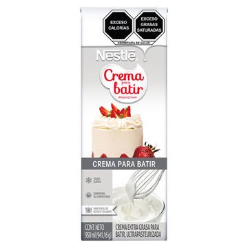 Crema para batir Nestle 950 mL