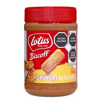 Crema Untable de galleta Lotus Biscoff 380gr (IEPS INC)