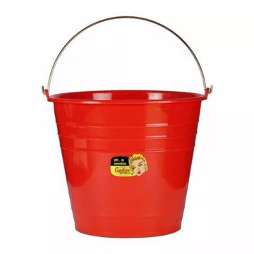 Cubeta de Plastico No.6 Roja Cuplasa