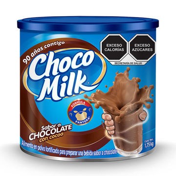 Chocolate en polvo Chocomilk Lata de 1.75 Kg (IEPS inc.)