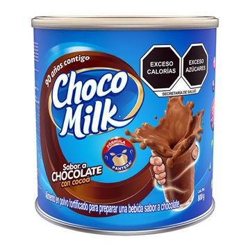 Chocolate en polvo Chocomilk Lata de 800 g (IEPS inc.)