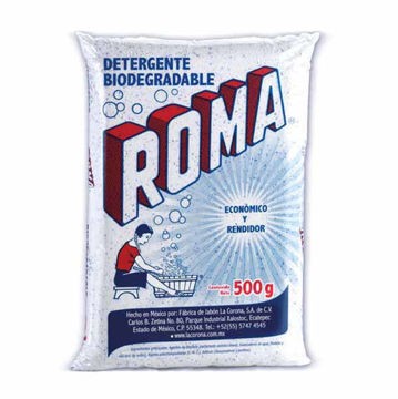 Detergente en polvo Roma 20 bolsas de 500 g