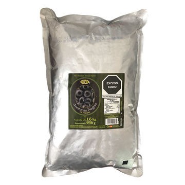 Aceituna Negra Rebanada Loreto Bolsa 1.6kg