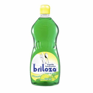 Detergente liquido Briloza 12 botellas de 730 mL
