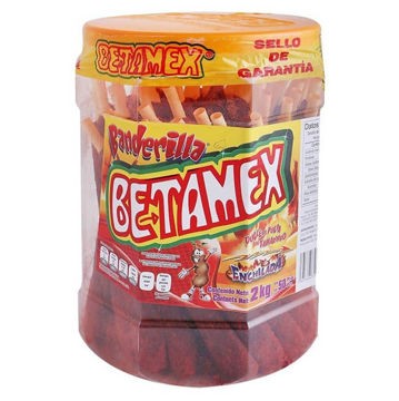 Dulce banderilla tamarindo Betamex Bote de 50 piezas (IEPS inc.)