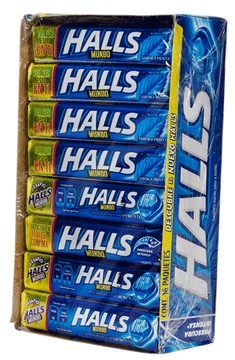 Dulce Halls menta 12 de 9 cuadretas (IEPS inc.)
