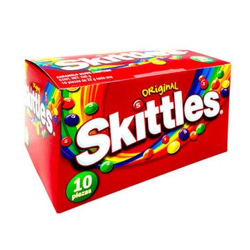Dulce Skittles Paquete de 10 bolsas de 24 g
