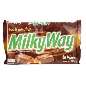 Chocolate Milky Way paquete de 6 pz (IEPS inc.)
