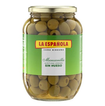 Aceituna Verde Deshuesada La Española 835 gr Fco