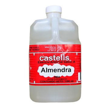 Esencia de almendra Castells Botella de 1L