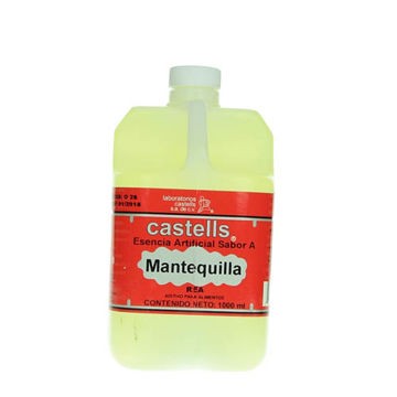 Esencia de mantequilla Castells Botella de 1 L
