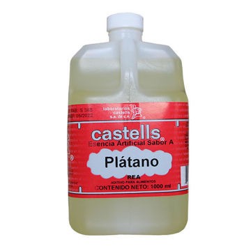 Esencia de platano Castells Botella de 1 L