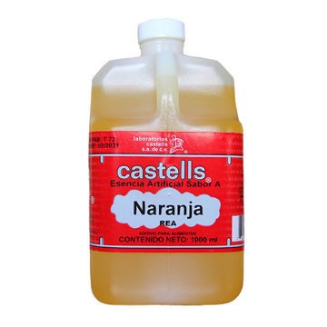 Esencia de naranja Castells Botella de 1 L