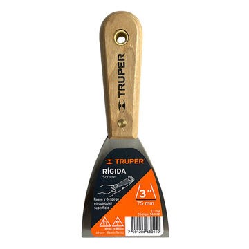 Espatula 3 pulgadas TRUPER Reforzada Rigida T14442