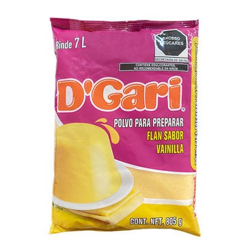 Flan de vainilla DGari 805 g