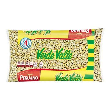 Frijol peruano Verde Valle Bolsa de 1 Kg