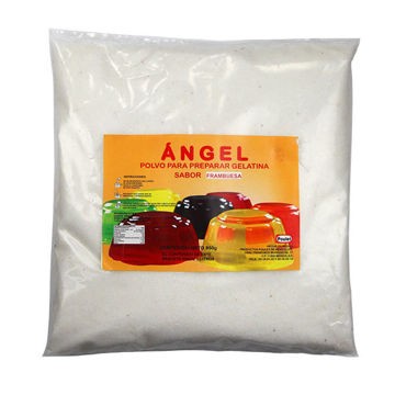 Gelatina Frambuesa Agua Angel 850 g