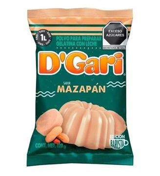 Gelatina Mazapan Dgari 120g