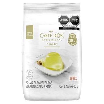 Gelatina Piña Agua Bsa. 600 Gr. Carte de Or (IEPS INC)