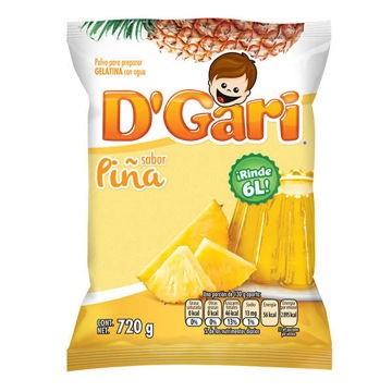 Gelatina Piña DGari 720 g