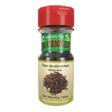 Clavo entero El Criollo Frasco de 70 g